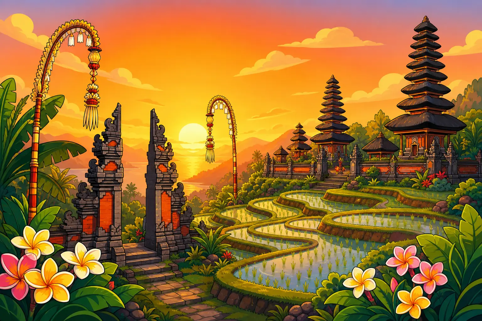 Pemandangan Bali